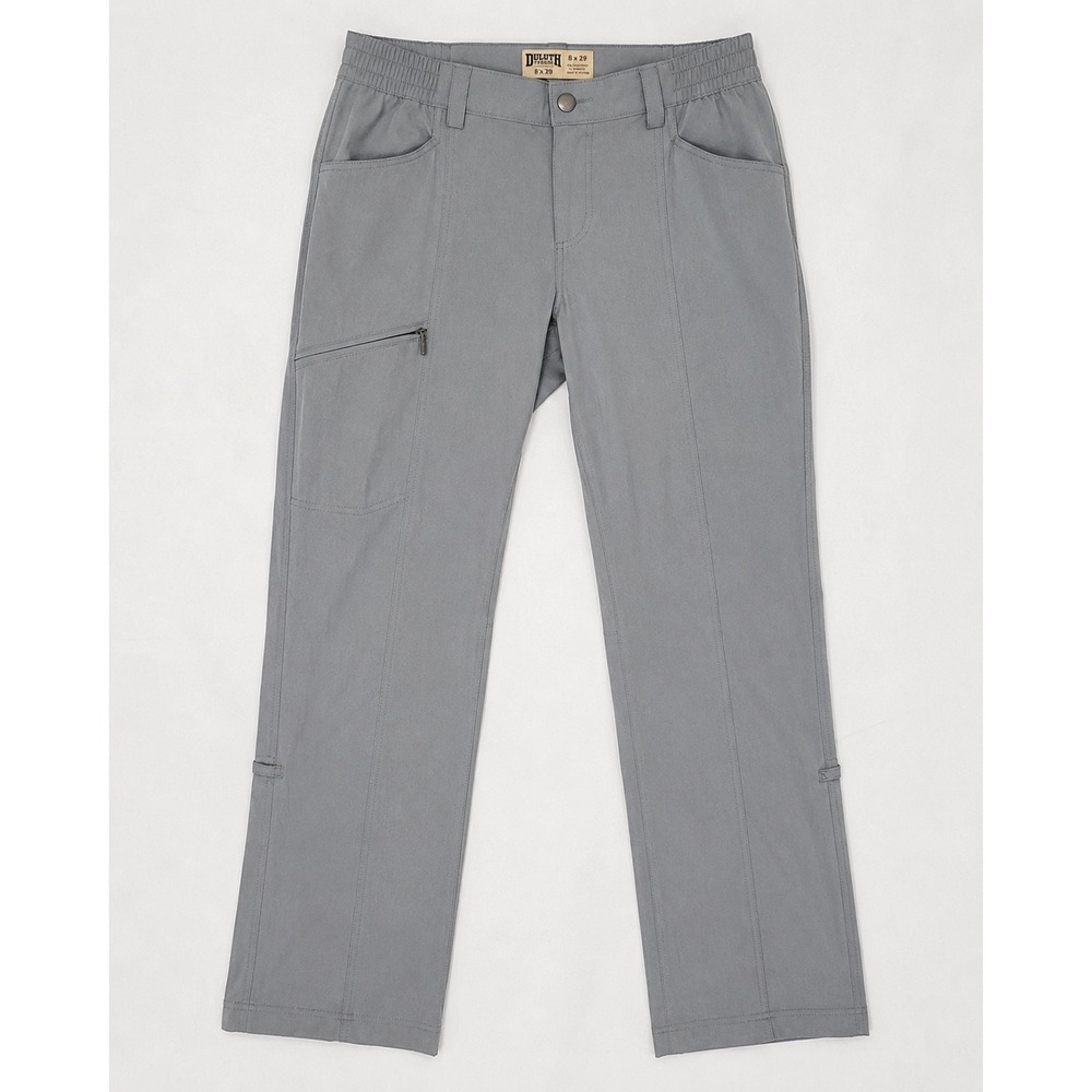 Duluth Trading Pants Women's 8x29 Dry on the Fly Bootcut Cargo Outdoor Utility
